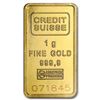 Image 2 : 1 gram Fine Gold Bar 9999.- Credit Suisse Statue of Liberty