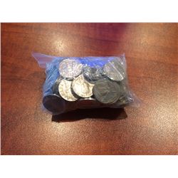 (120) Canada 5 cent - Mixed Variety 1930-1940's