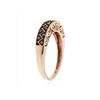 Image 3 : 14KT Rose Gold 0.20ctw Diamond Ring