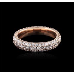 14KT Rose Gold 1.25ctw Diamond Ring