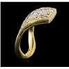 Image 3 : 18KT Yellow Gold 2.03ctw Diamond Ring