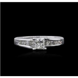 14KT White Gold 0.85ctw Diamond Ring