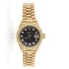 Image 1 : Rolex Date 18KT Yellow Gold 0.52ctw Diamond Ladies Watch