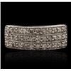 Image 1 : 10KT White Gold 0.75ctw Diamond Ring