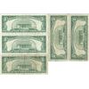 Image 2 : 1963 $5 Red Seal Bill Lot of 5