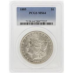 1885 PCGS MS64 Morgan Silver Dollar