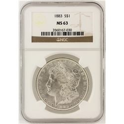 1883 NGC MS63 Morgan Silver Dollar