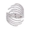 Image 1 : 14KT White Gold 0.68ctw Diamond Ring