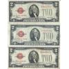 Image 1 : 1928 $2 Currency Lot of 6