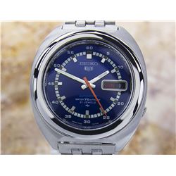 Seiko 7019 Day Date Stainless Steel Automatic Watch