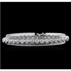 7.25ctw Diamond Tennis Bracelet - 14KT White Gold