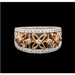 14KT Two-Tone Gold 0.50ctw Diamond Ring