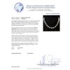 Image 3 : Tahitian Cultured Pearl Necklace with 14KT White Gold Diamond Clasp