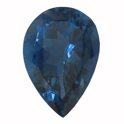 28.21ctw Pear Blue Topaz Parcel