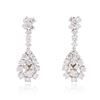 Image 1 : 14KT White Gold 1.83ctw Diamond Earrings