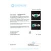 Image 3 : Platinum and 14KT Yellow Gold 1.14ctw Emerald and Diamond Ring