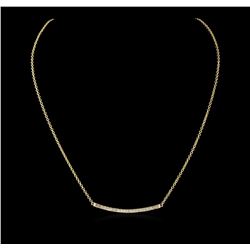 14KT Yellow Gold 0.84ctw Diamond Necklace