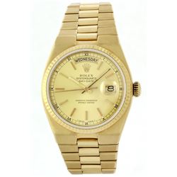 Rolex President 18KT Gold DayDate Men's Watch