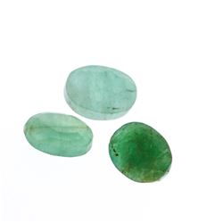 3.83cts. Oval Cut Natural Emerald Parcel