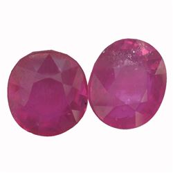 16.57ctw Oval Mixed Ruby Parcel