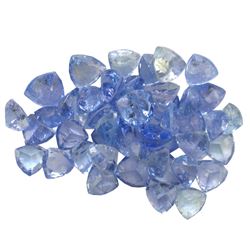 14ctw Triangle Mixed Tanzanite Parcel