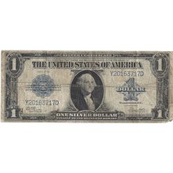 1923 $1 Large Silver Certificate Woods / White Note