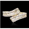 Image 1 : 10KT Yellow Gold 0.50ctw Diamond Ring