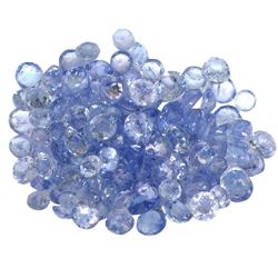 14.97ctw Round Mixed Tanzanite Parcel