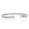Image 3 : 14KT White Gold 3.10ctw Diamond Bracelet
