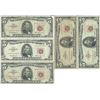 Image 3 : 1963 $5 Red Seal Bill Lot of 10