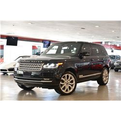 2013 Black Land Rover Range Rover Supercharged SUV