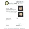 Image 4 : 14KT Yellow Gold 0.44ct Diamond Coin Ring