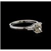 Image 2 : 1.34ctw Diamond Ring - 14KT White Gold