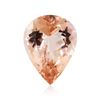 Image 1 : 16.62ctw. Natural Pear Cut Morganite