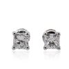 Image 1 : 14KT White Gold 1.52ctw Diamond Solitaire Earrings
