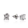 Image 2 : 14KT White Gold 1.52ctw Diamond Solitaire Earrings