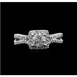 1.21ctw Diamond Ring - 14KT White Gold