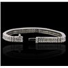 Image 3 : Platinum 7.77ctw Diamond Bracelet