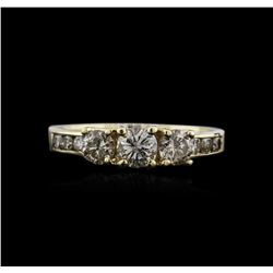 14KT Yellow Gold 1.24ctw Diamond Ring