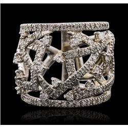 14KT White Gold 1.74ctw Diamond Ring