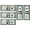 Image 1 : 1935 $1 Silver Certificate Lot of 5
