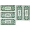 Image 2 : 1935 $1 Silver Certificate Lot of 5