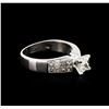 Image 3 : 14KT White Gold 1.94ctw Diamond Ring