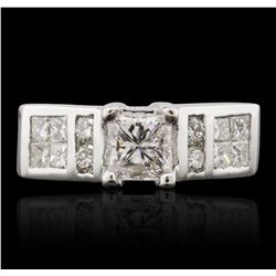 14KT White Gold 1.92ctw Diamond Ring