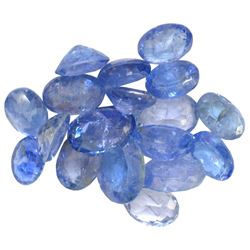 18.82ctw Oval Mixed Tanzanite Parcel