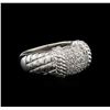 Image 2 : 0.40ctw Diamond Ring - 14KT White Gold