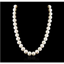 14KT White Gold Pearl Necklace