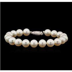 Fresh Water Pearl Bracelet - 14KT White Gold