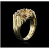 Image 3 : 14KT Yellow Gold 2.00ctw Yellow Topaz Ring