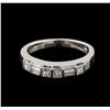 Image 1 : 14KT White Gold 0.75ctw Diamond Ring